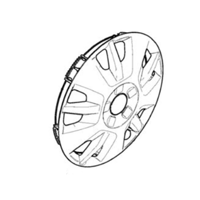 Wheel trim 16" Citroën Jumper 3