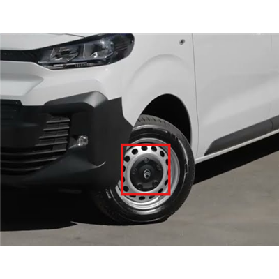 Pokryvky kolies Citroën Jumpy IV (K0), Spacetourer (K0) - LOGO 2025