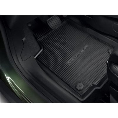 RIGHT HAND DRIVE - Set of rubber floor mats Citroën C3 Aircross (CC24)