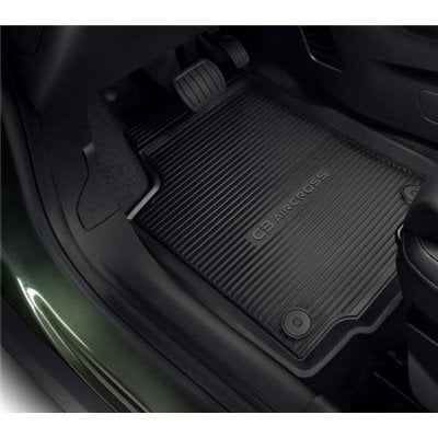 Set of rubber floor mats Citroën C3 Aircross (CC24) HYBRID