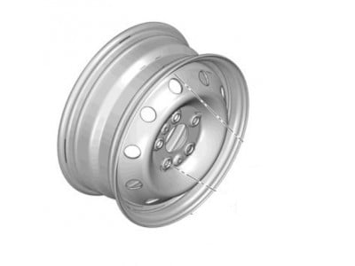 Steel wheel 16" Citroën Jumper III, Peugeot Boxer 3, Opel Movano C