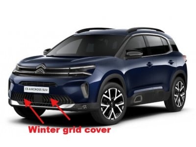 Winter Grille Shield for Front Bumper Main Citroen C5 Aircross (2022-2025)