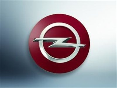 Center cap red Opel Corsa F