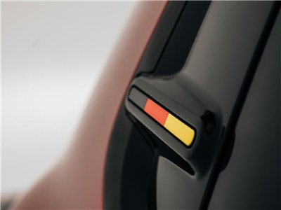 Satz von 4 farbigen Clips Citroën C3 Aircross, C4, C5 Aircross – Deutschland-Flagge