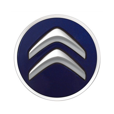 Sada 4 ks středových krytek Citroën - modré INFINI