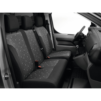Potahy sedadel TISSU ALIX - Citroën SpaceTourer, Opel Zafira Life