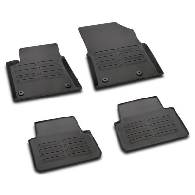 Set of rubber floor mats for RHD Citroën C3 Aircross