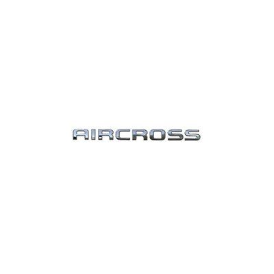 Štítok "AIRCROSS" zadná časť vozidla Citroën C3 Aircross
