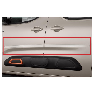 Set of protection cappings for front and rear doors Citroën, DS Automobiles, Toyota, Opel