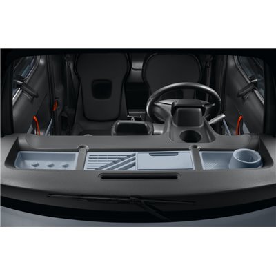 Dashboard storage compartments blue Citroën AMI