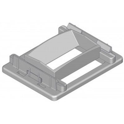 Spare wheel mounting plate
