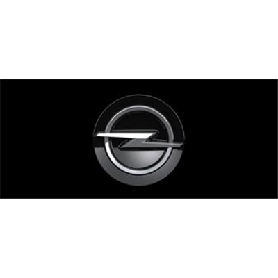 Středová krytka Opel černá