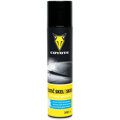 Aktiver Schaumglasreiniger, Spray